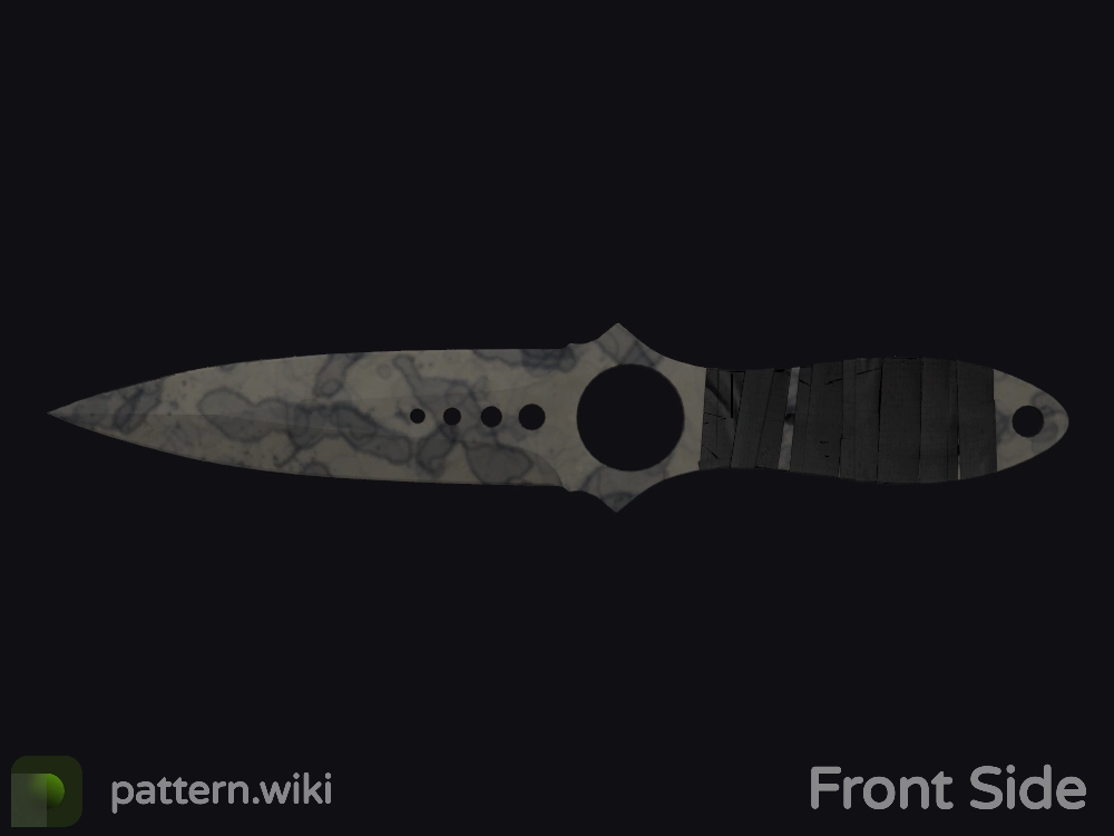 Skeleton Knife Stained seed 43