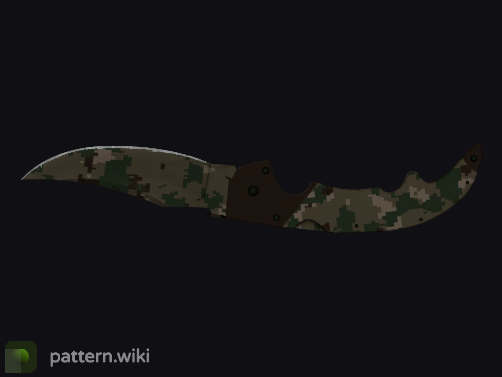 Falchion Knife Forest DDPAT seed 347