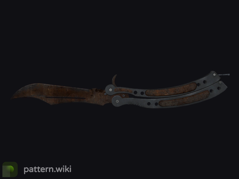 Butterfly Knife Rust Coat seed 466