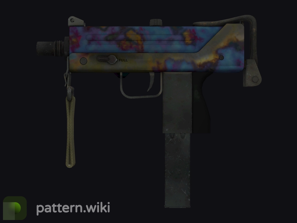 MAC-10 Case Hardened seed 956