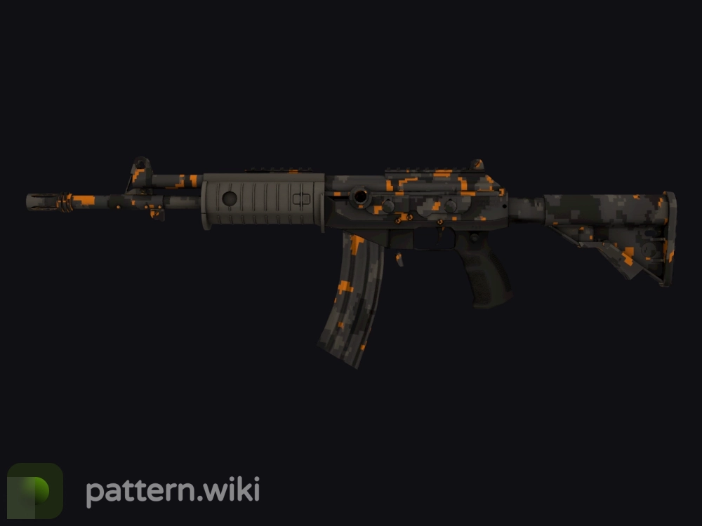 Galil AR Orange DDPAT seed 97