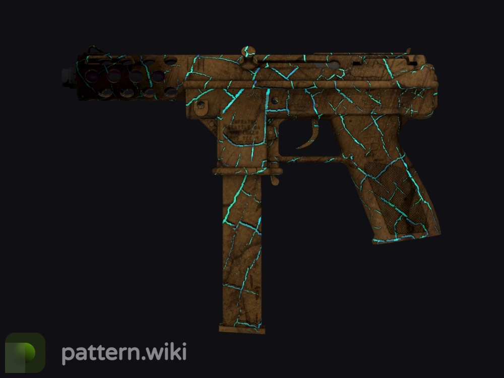 Tec-9 Cracked Opal seed 873