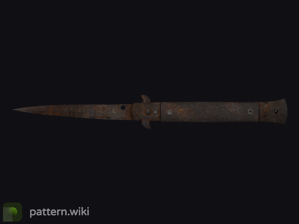 Stiletto Knife Rust Coat seed 199