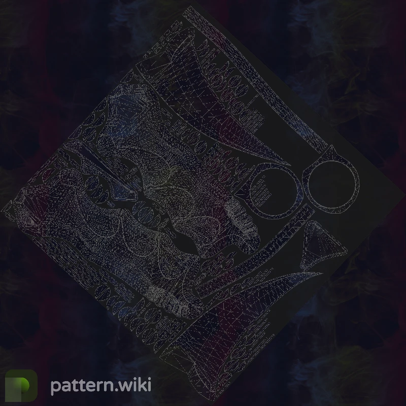 Karambit Doppler seed 466 pattern template