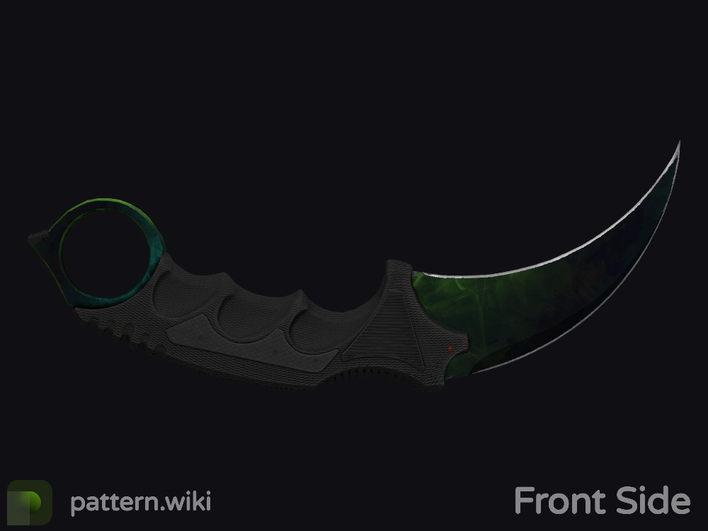 Karambit Gamma Doppler seed 196