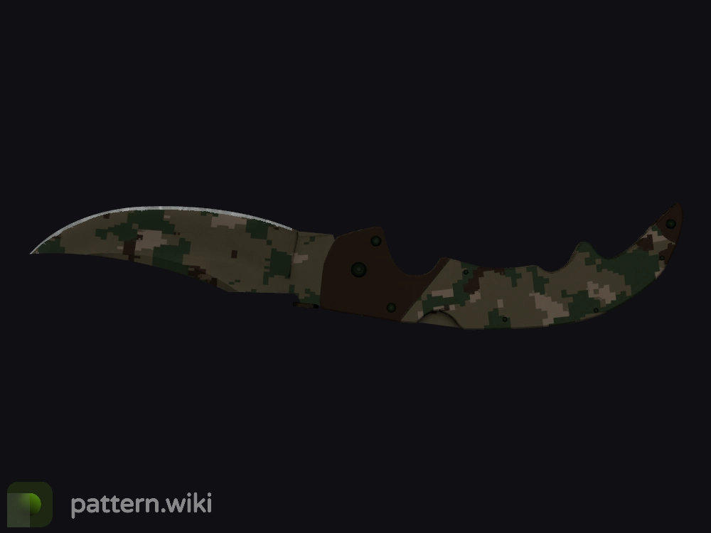 Falchion Knife Forest DDPAT seed 237