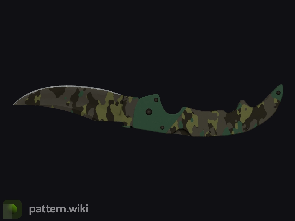 Falchion Knife Boreal Forest seed 931