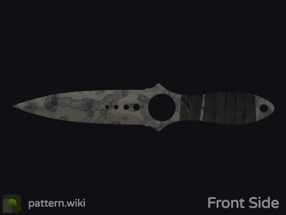 Skeleton Knife Stained seed 774