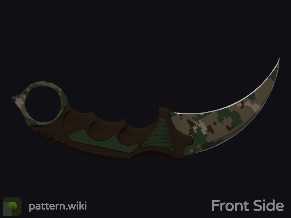 Karambit Forest DDPAT seed 287