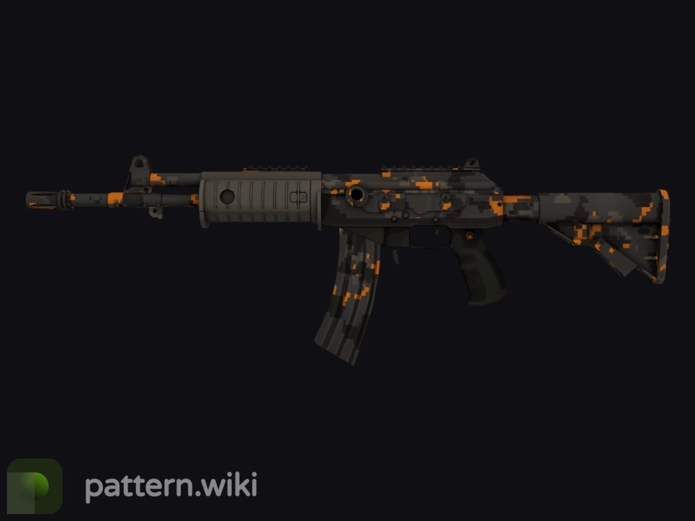 Galil AR Orange DDPAT seed 626