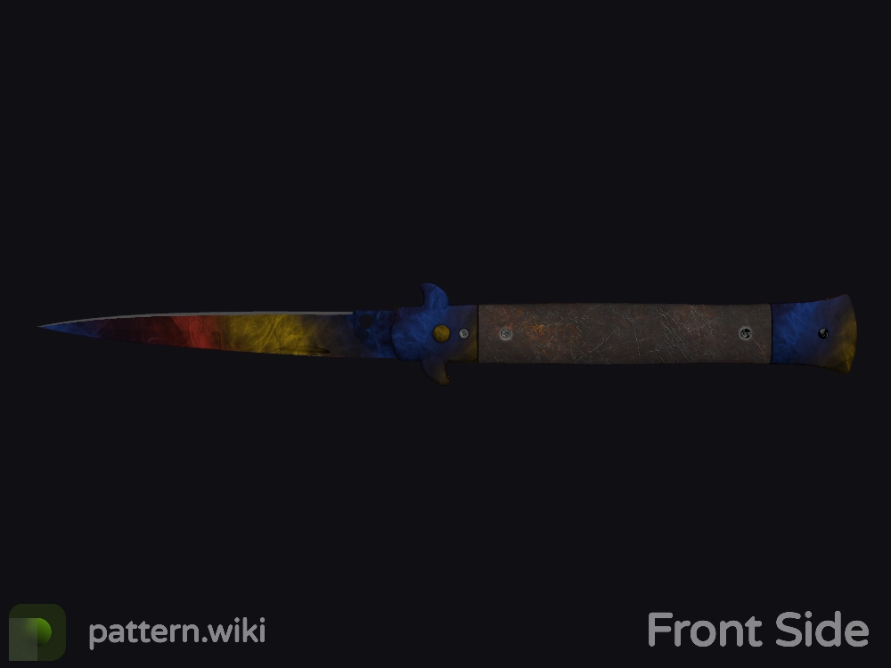 Stiletto Knife Marble Fade seed 10