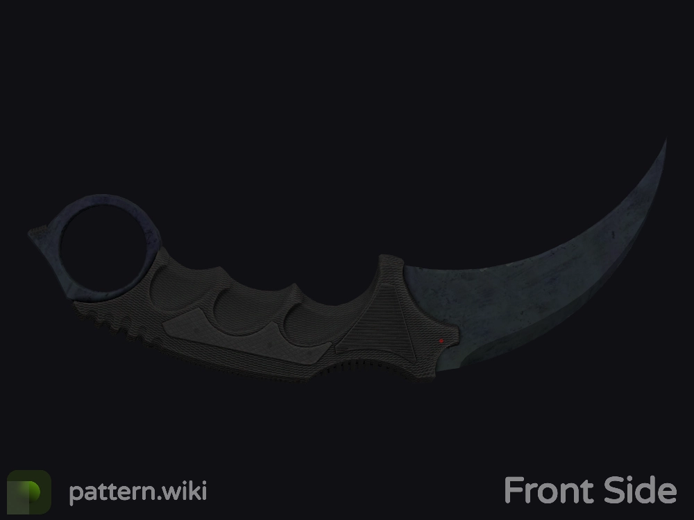 Karambit Blue Steel seed 1000