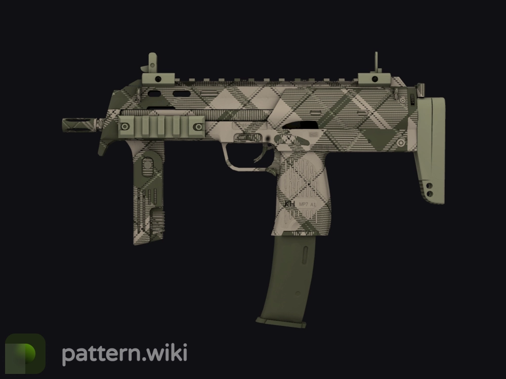 MP7 Olive Plaid seed 994