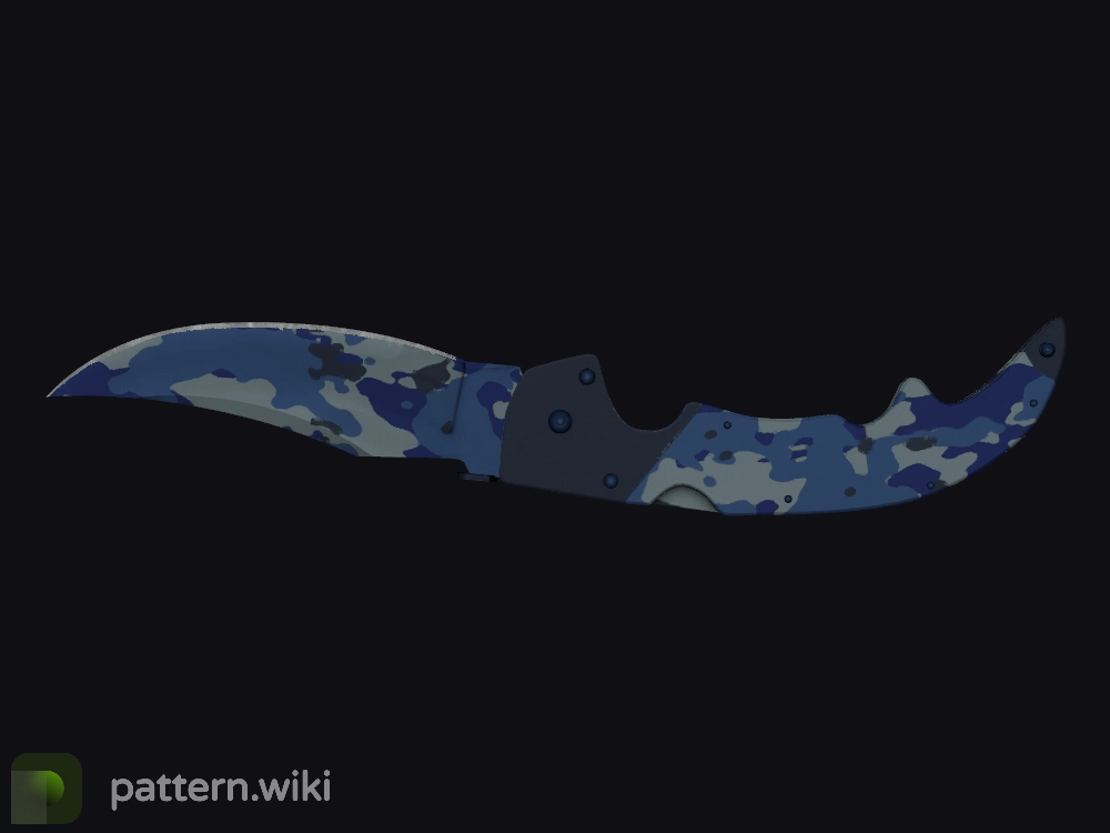 Falchion Knife Bright Water seed 11