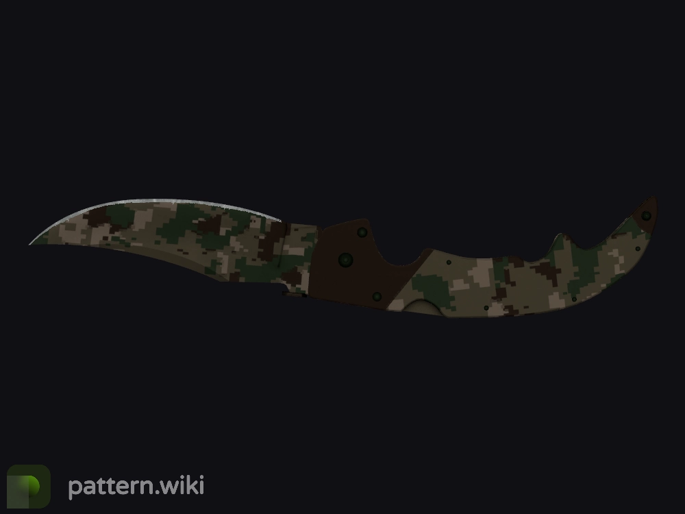 Falchion Knife Forest DDPAT seed 200