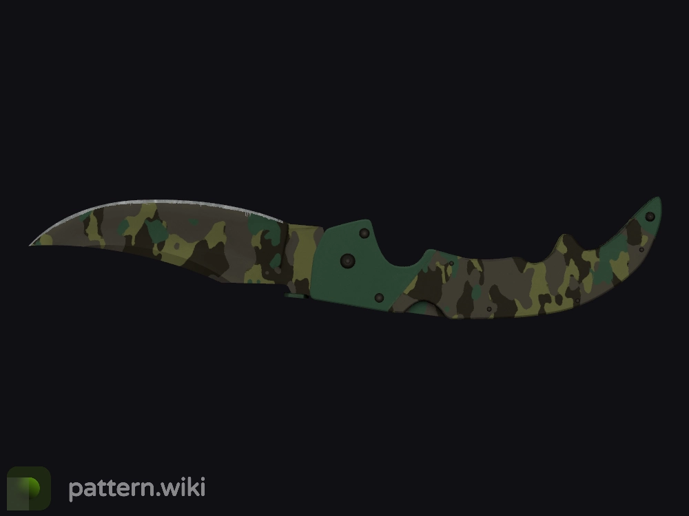 Falchion Knife Boreal Forest seed 441