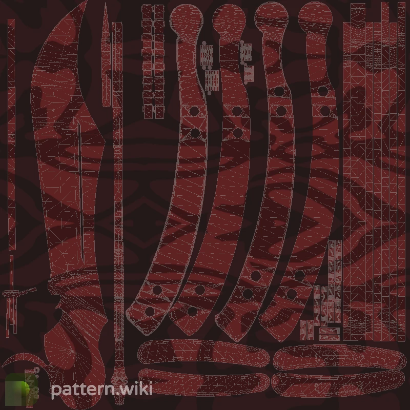 Butterfly Knife Slaughter seed 796 pattern template