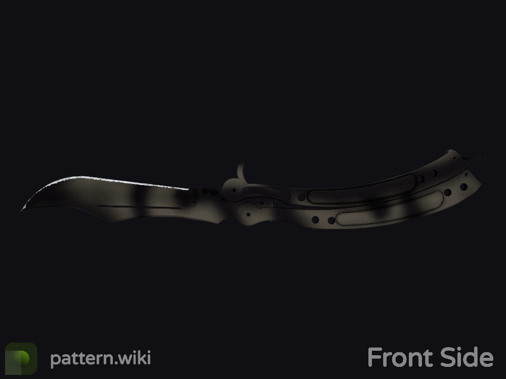 Butterfly Knife Scorched seed 208