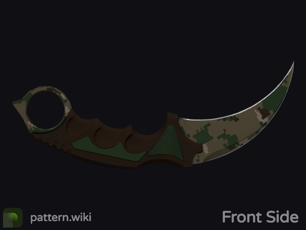 Karambit Forest DDPAT seed 508