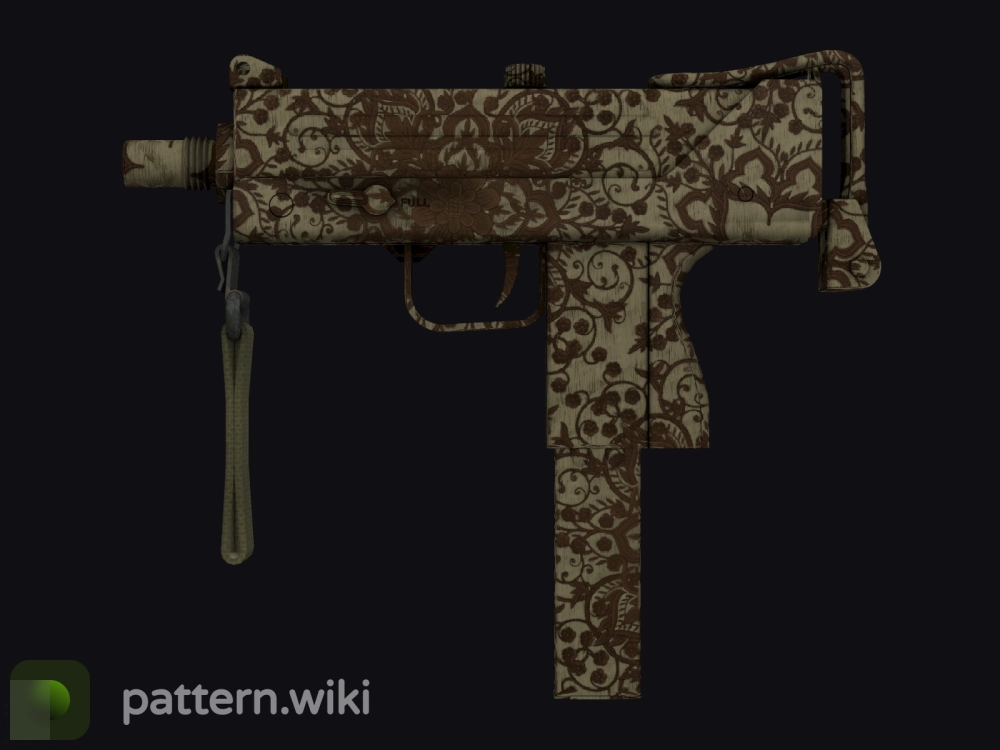 MAC-10 Sienna Damask seed 672