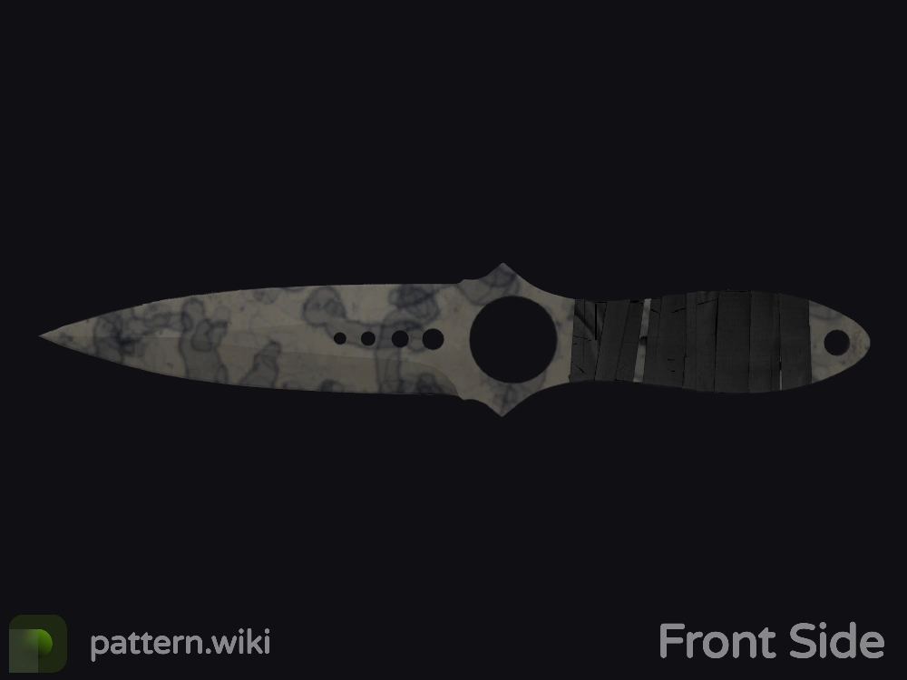 Skeleton Knife Stained seed 779