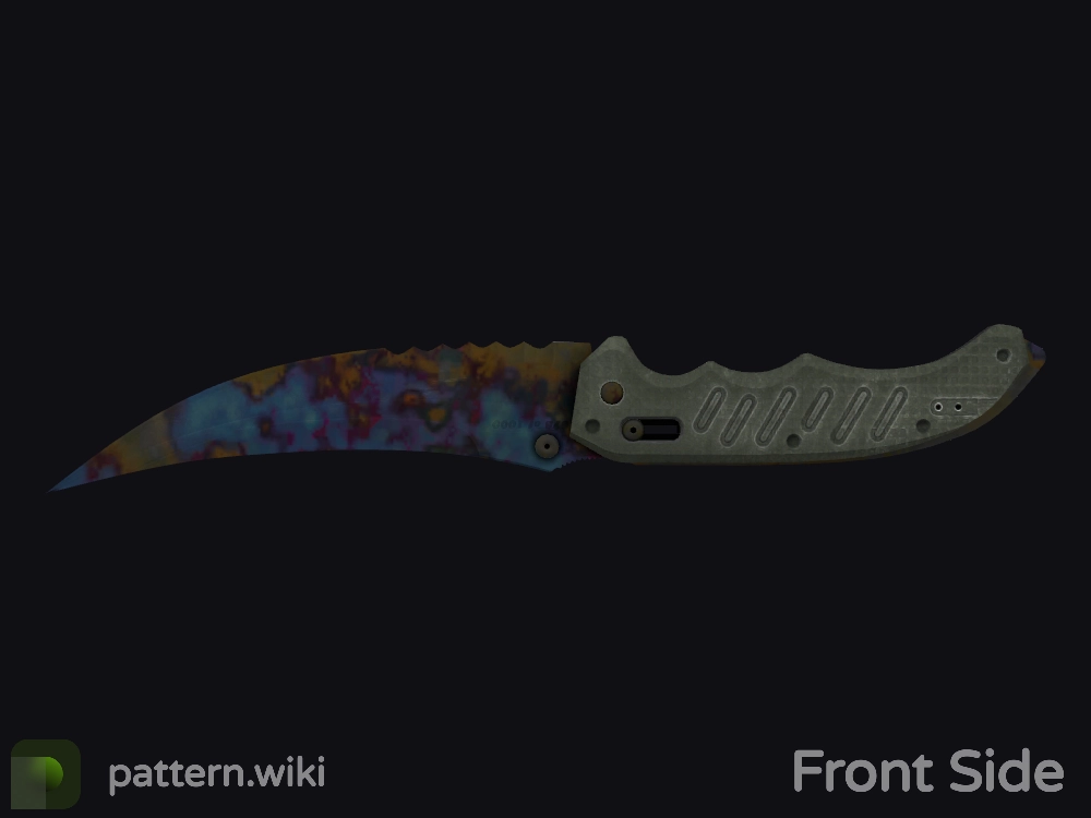 Flip Knife Case Hardened seed 142