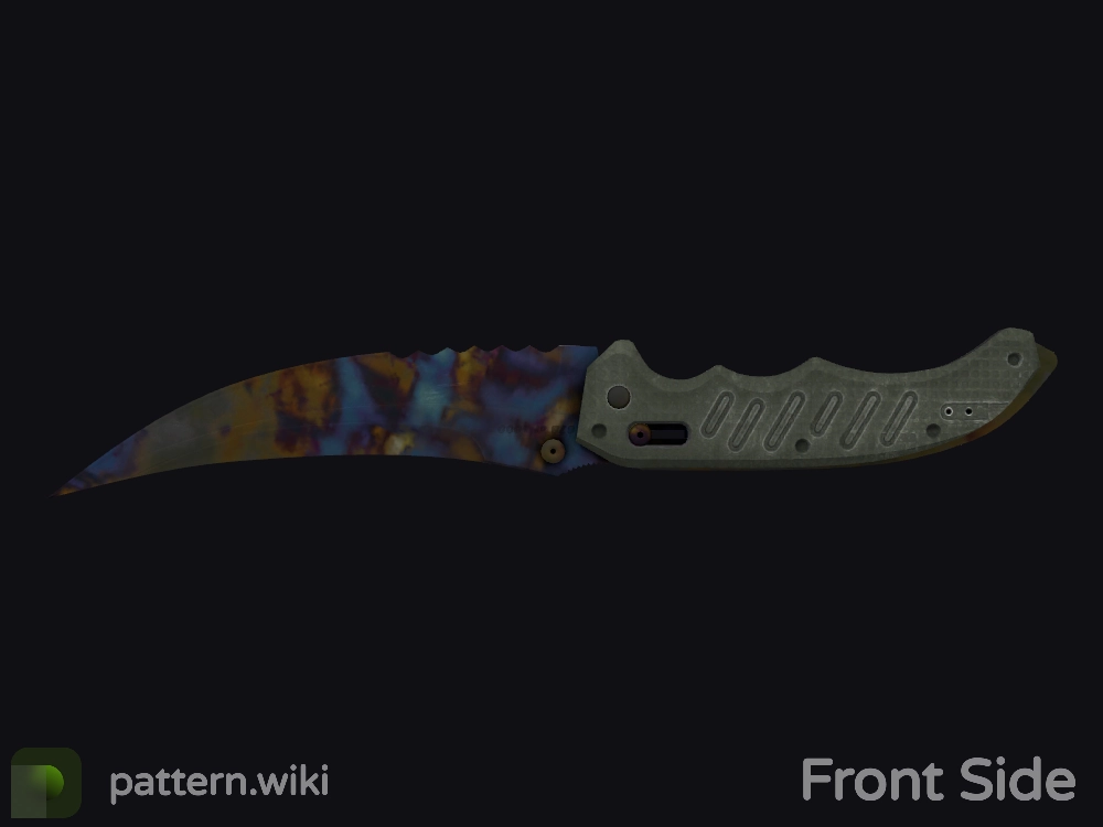 Flip Knife Case Hardened seed 340