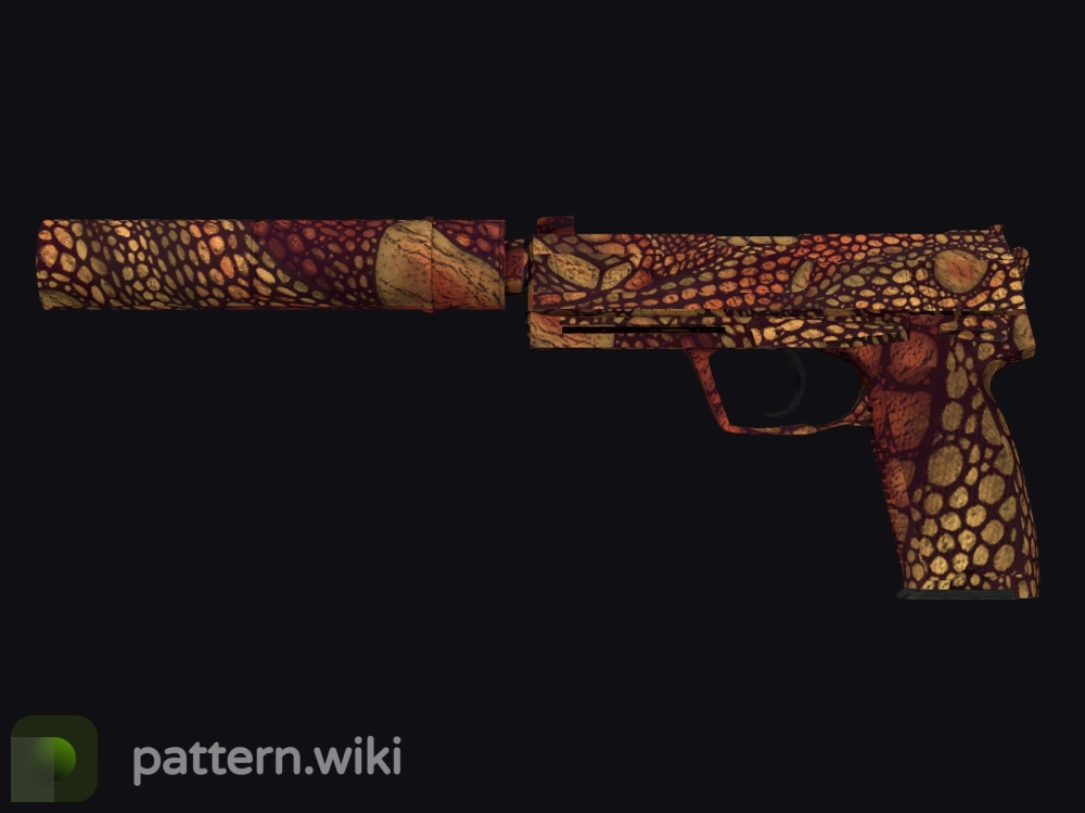 USP-S Orange Anolis seed 707