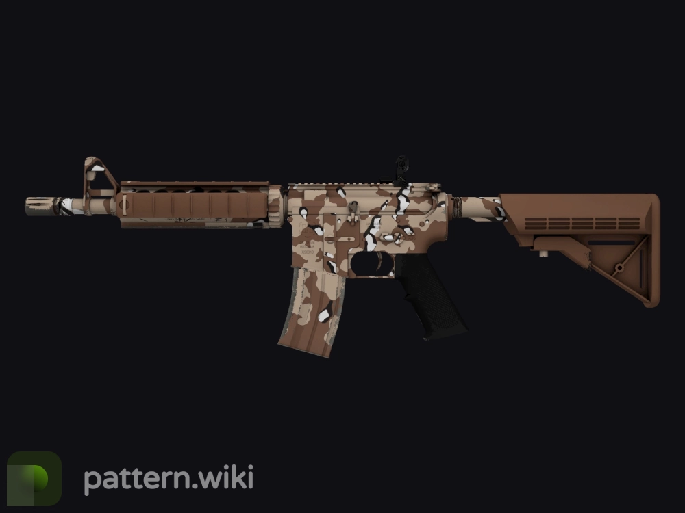 M4A4 Desert Storm seed 245