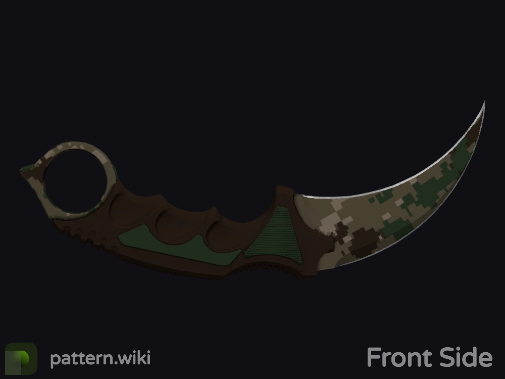 Karambit Forest DDPAT seed 545