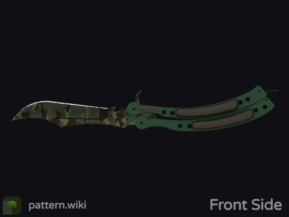 Butterfly Knife Boreal Forest seed 0