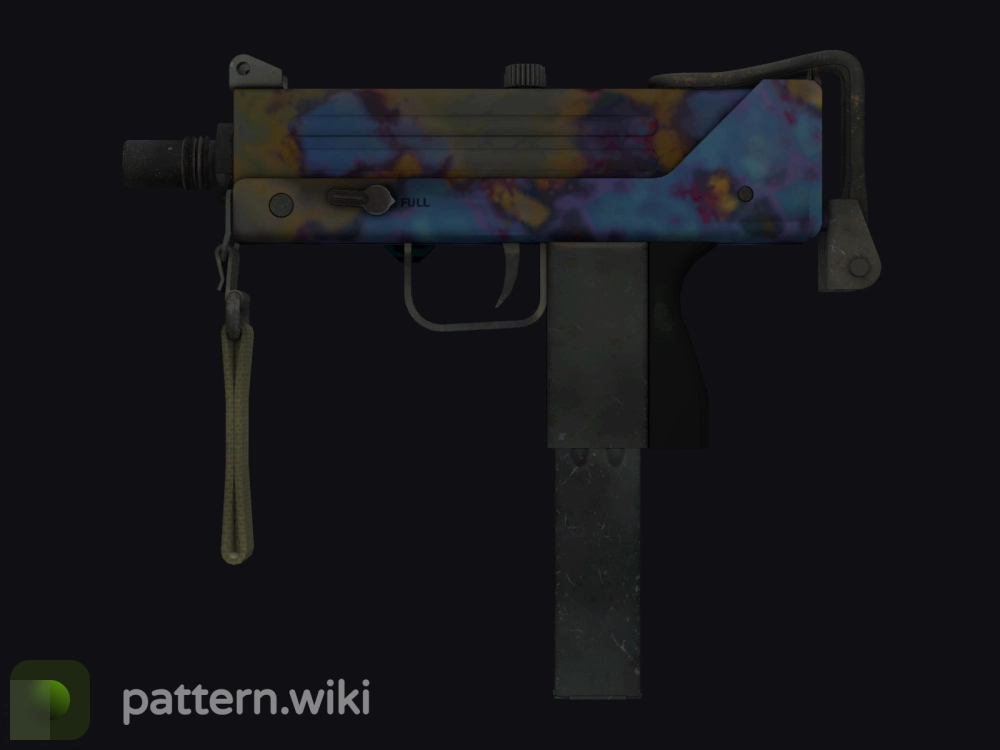 MAC-10 Case Hardened seed 236