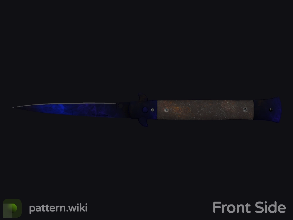 Stiletto Knife Doppler seed 57