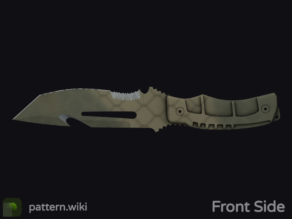 Survival Knife Safari Mesh seed 967