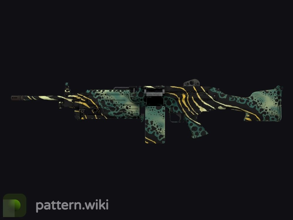 M249 Emerald Poison Dart seed 815