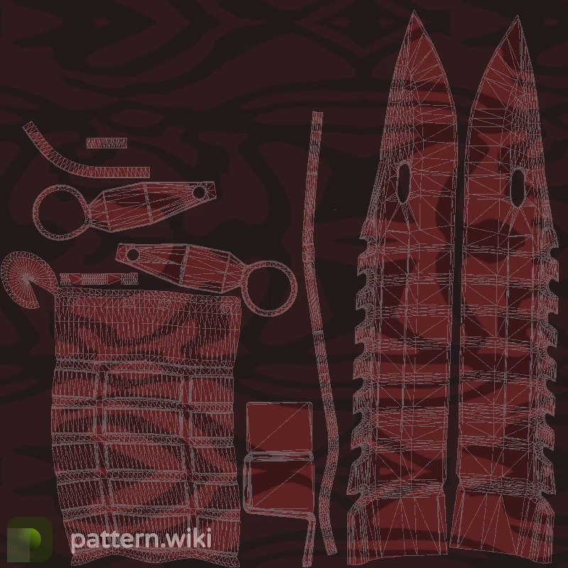 M9 Bayonet Slaughter seed 1000 pattern template