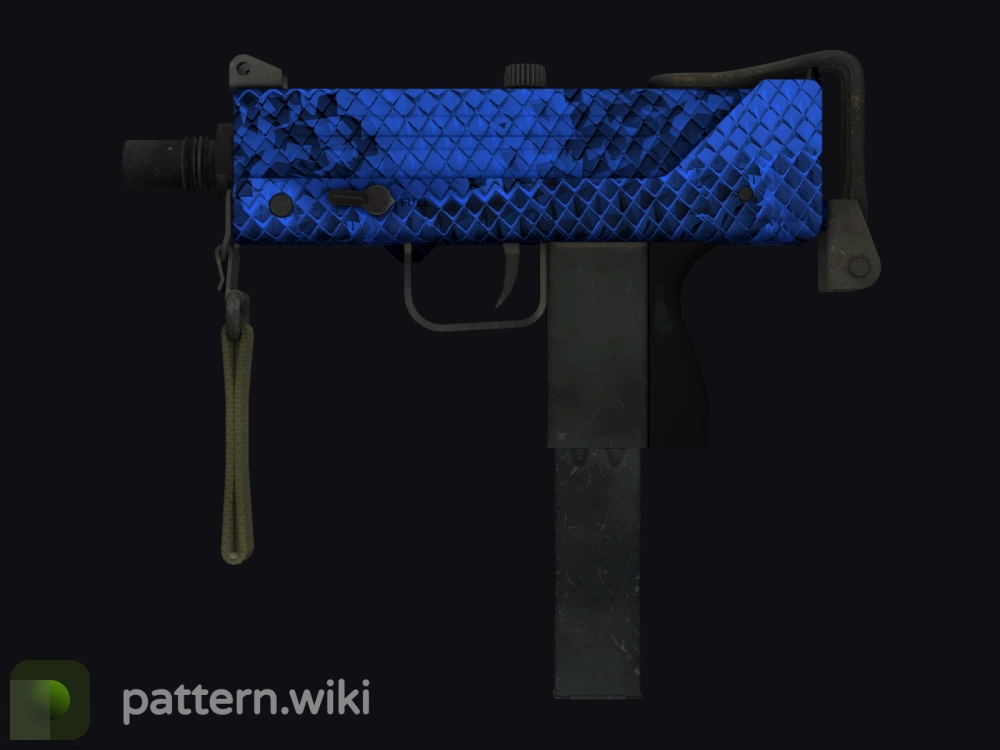 MAC-10 Lapis Gator seed 899