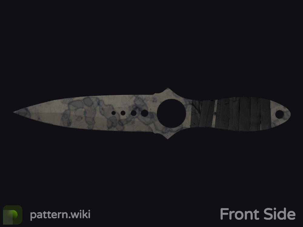 Skeleton Knife Stained seed 793