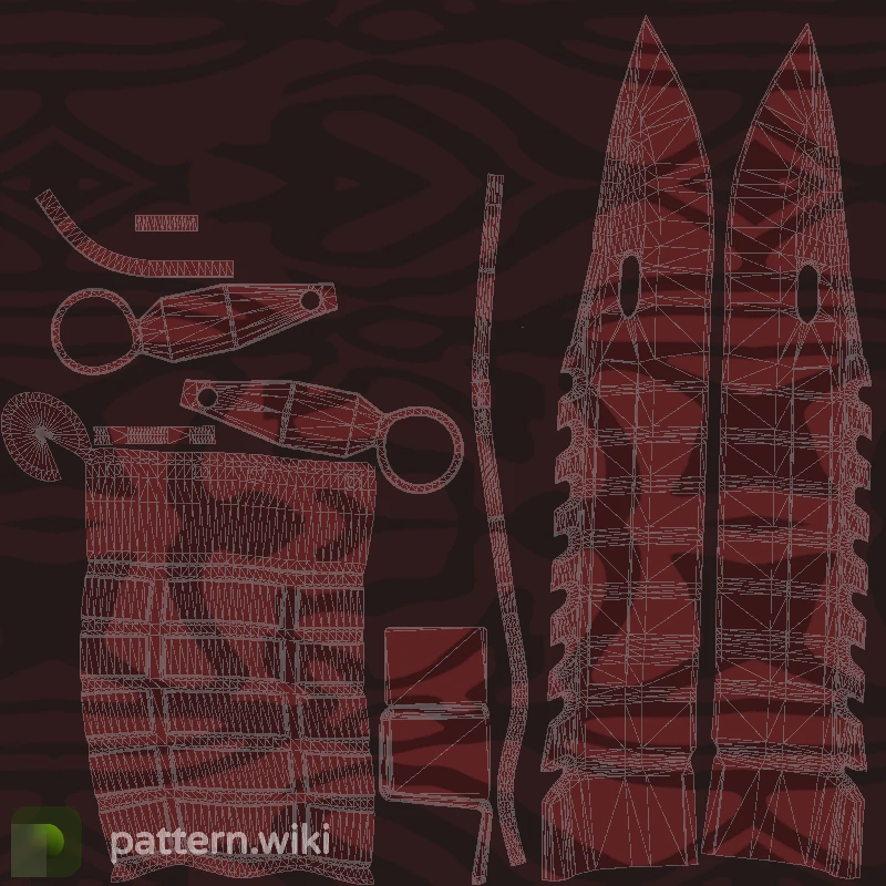 M9 Bayonet Slaughter seed 603 pattern template