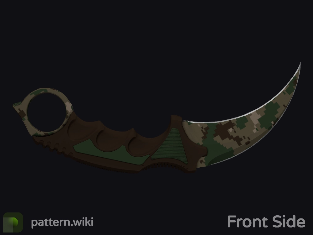 Karambit Forest DDPAT seed 691