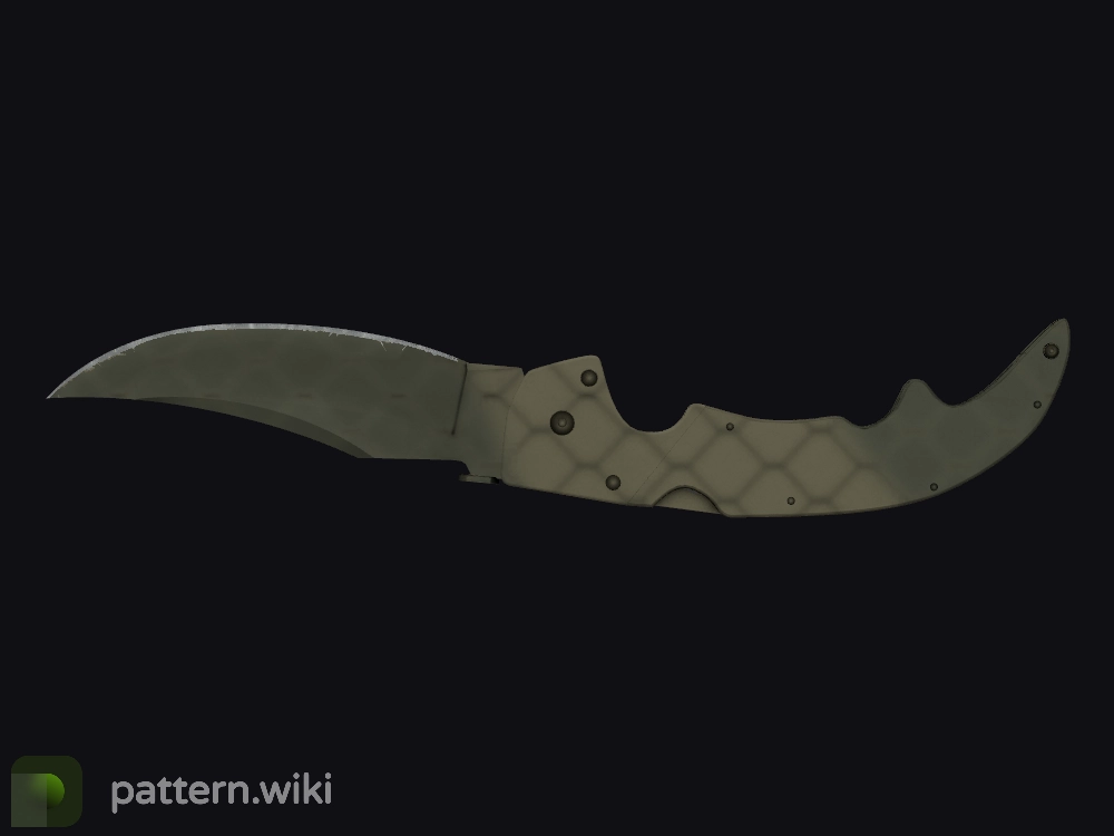 Falchion Knife Safari Mesh seed 1