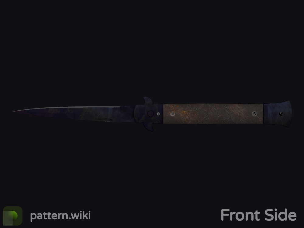 Stiletto Knife Doppler seed 243