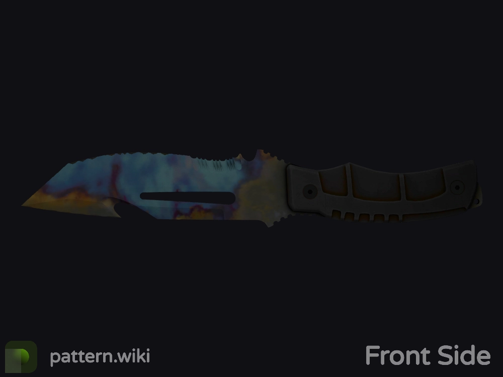 Survival Knife Case Hardened seed 107