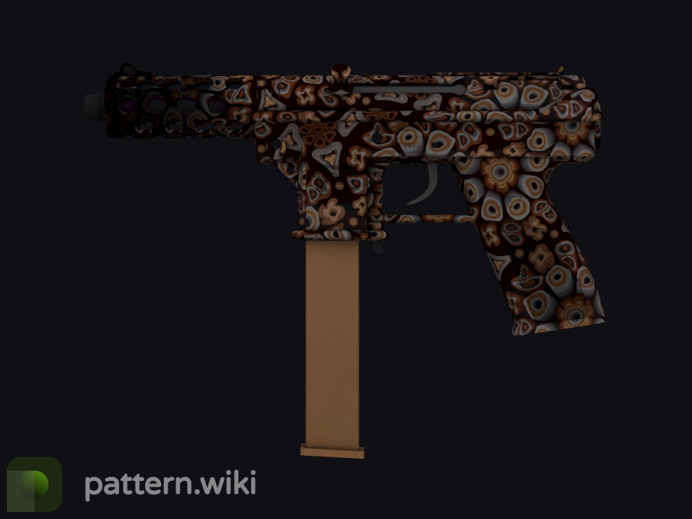 Tec-9 Orange Murano seed 754