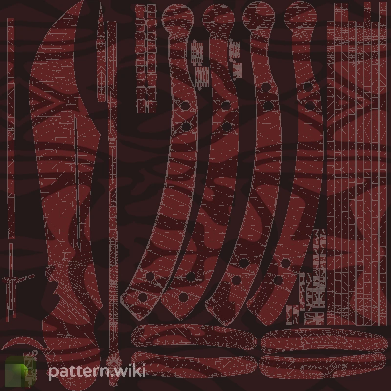 Butterfly Knife Slaughter seed 870 pattern template