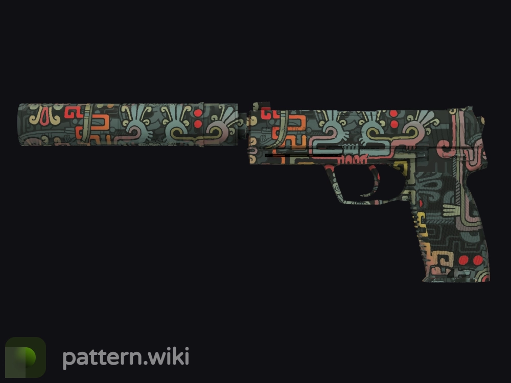 USP-S Ancient Visions seed 615