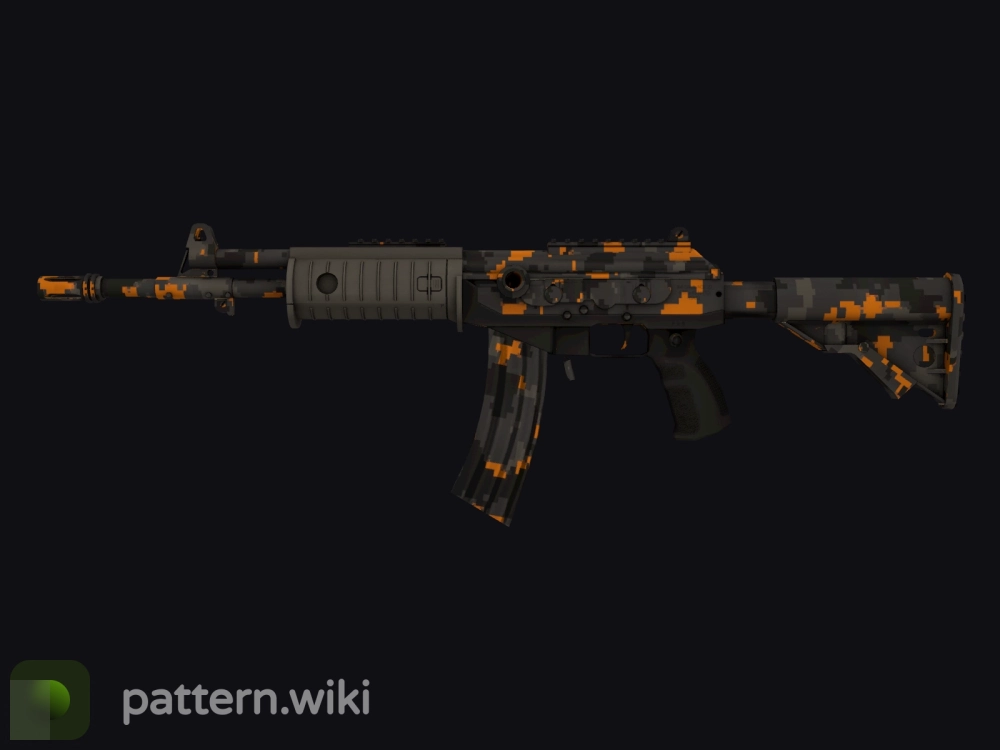 Galil AR Orange DDPAT seed 301