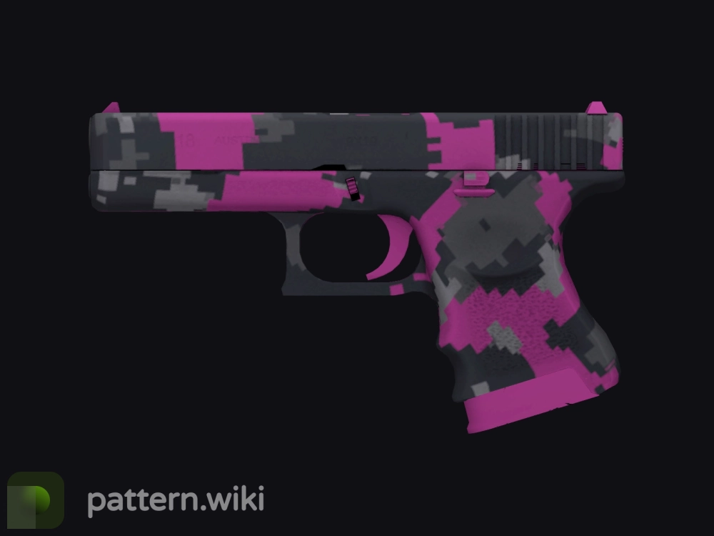 Glock-18 Pink DDPAT seed 721