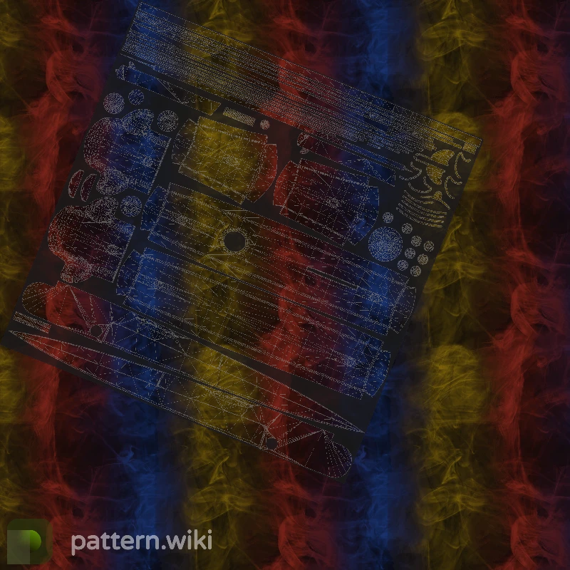 Stiletto Knife Marble Fade seed 817 pattern template