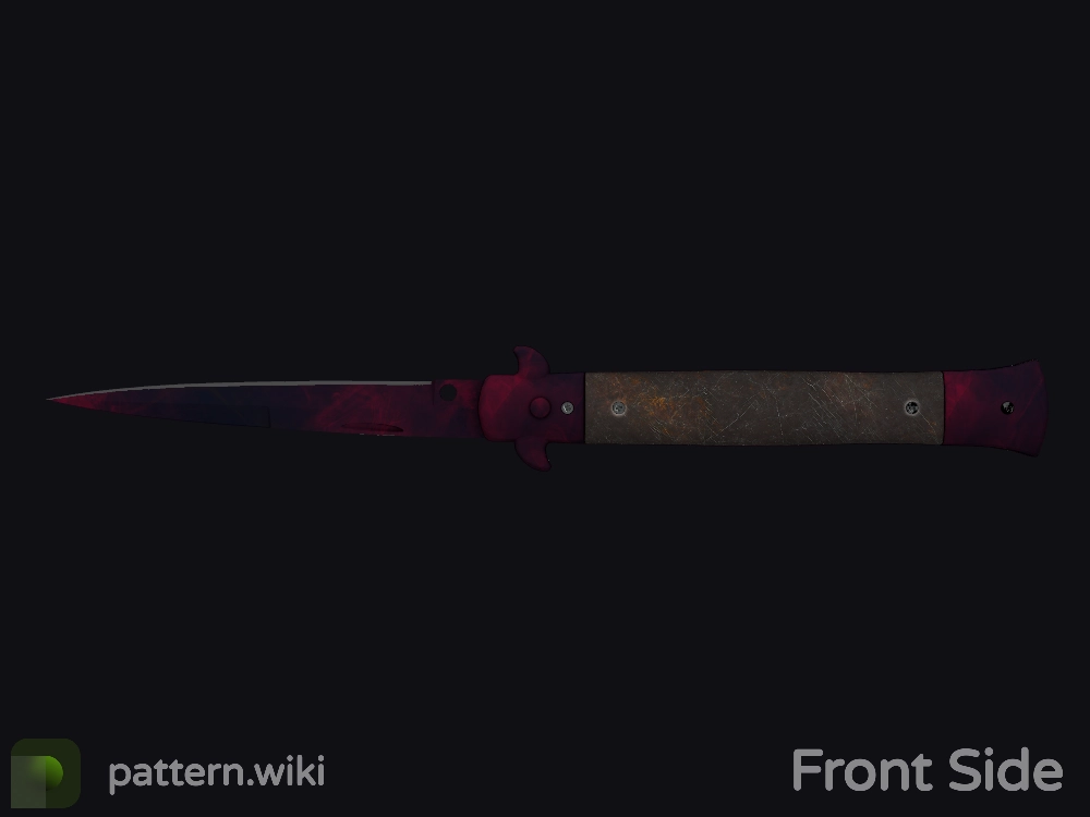 Stiletto Knife Doppler seed 528